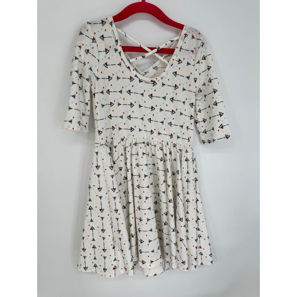Dotdotsmile Girls Size 5/6 Ballerina Dress Multi Color Arrows New with Tags - Picture 5 of 6